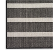 Nourison Home Positano 6' Runner Fabric Black Ivory Area Rug