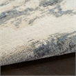 Nourison Home Serenity Home 6' x 9' Polyester Blue Multicolor Area Rug