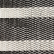 Nourison Positano 5' x 7' Fabric Black Ivory Area Rug
