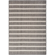 Nourison Positano 5' x 7' Fabric Charcoal Ivory Area Rug
