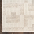 Nourison Home Nordic 8' x 10' Polyester Ivory Beige Area Rug