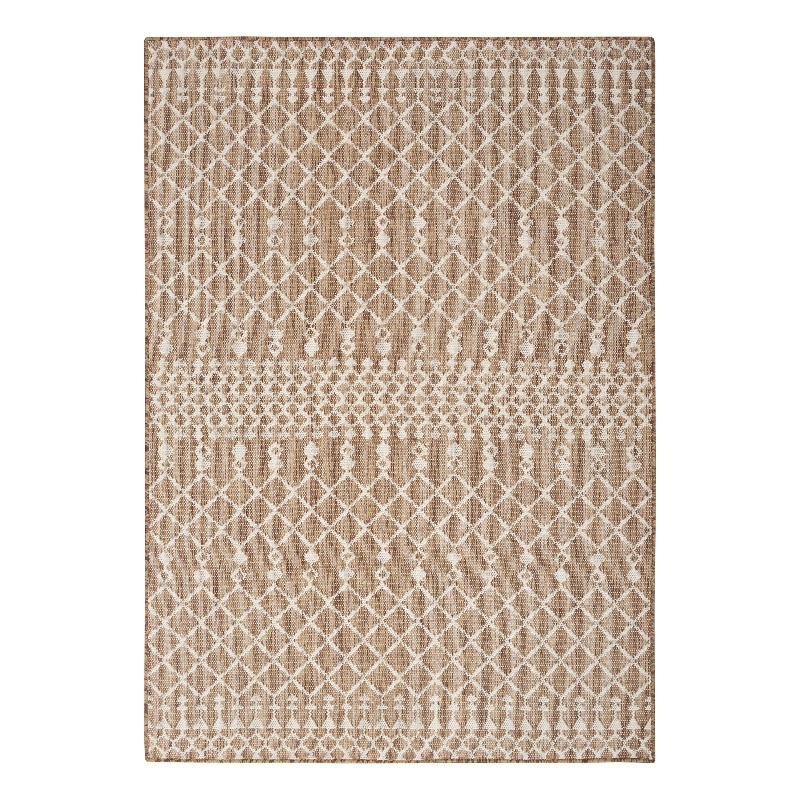 Nourison Positano 5' x 7' Fabric Jute Area Rug