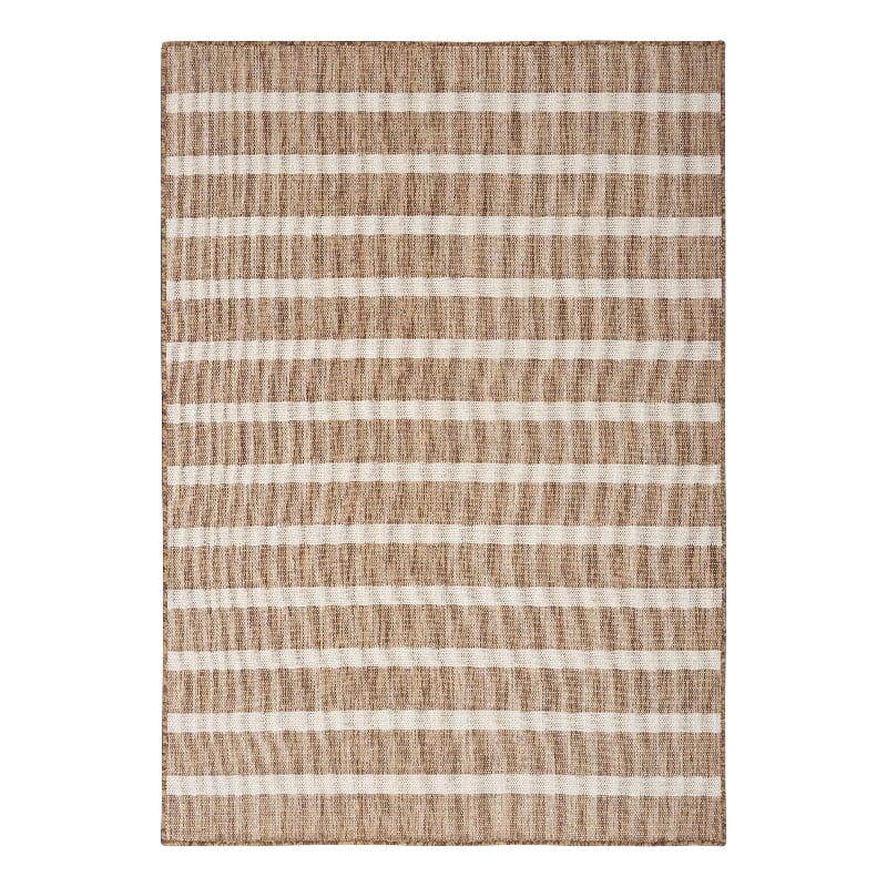 Nourison Positano 5' x 7' Fabric Jute Ivory Area Rug