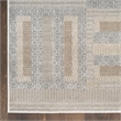 Nourison Home Nordic 8' x 10' Polyester Gray Multicolor Area Rug