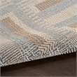 Nourison Home Nordic 8' x 10' Polyester Gray Multicolor Area Rug