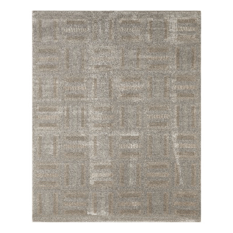 Nourison Home Nordic 8' x 10' Polyester Gray Multicolor Area Rug