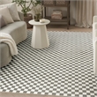 Nourison Home Serenity Home 8' x 10' Polyester Ivory Grey Area Rug