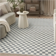 Nourison Home Serenity Home 8' x 10' Polyester Ivory Blue Area Rug