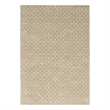 Nourison Home Washable Charm 4' x 6' Polyester Beige Ivory Area Rug
