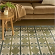 Nourison Home Nordic 8' x 10' Polyester Green Blue Area Rug