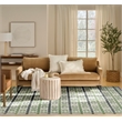 Nourison Home Nordic 8' x 10' Polyester Green Blue Area Rug