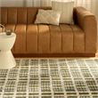 Nourison Home Nordic 5' x 7' Polyester Blue Green Area Rug