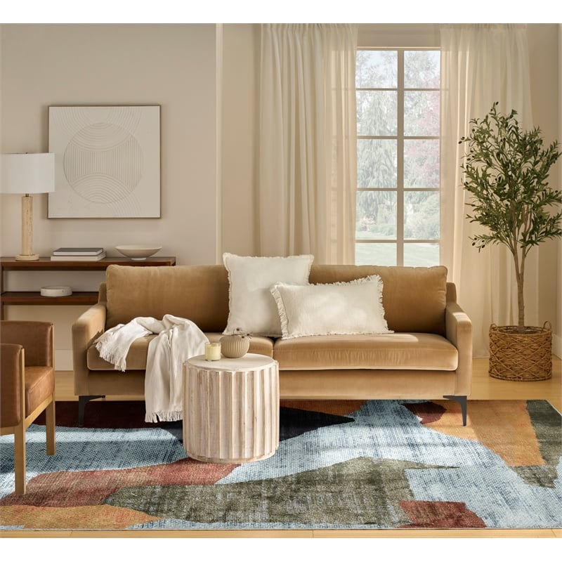 Nourison Home Nordic 8' x 10' Polyester Blue Multicolor Area Rug