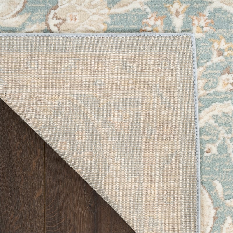 Nourison Home Isla 5' x 7' Polyester Blue Area Rug