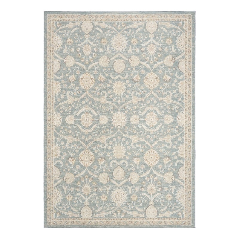 Nourison Home Isla 5' x 7' Polyester Blue Area Rug