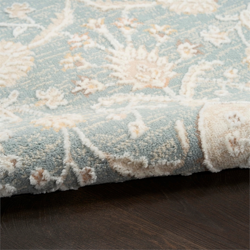 Nourison Home Isla 8' x 10' Polyester Blue Area Rug