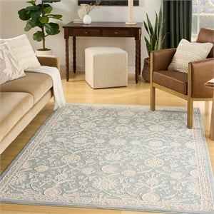 Nourison Home Isla 8' x 10' Polyester Blue Area Rug