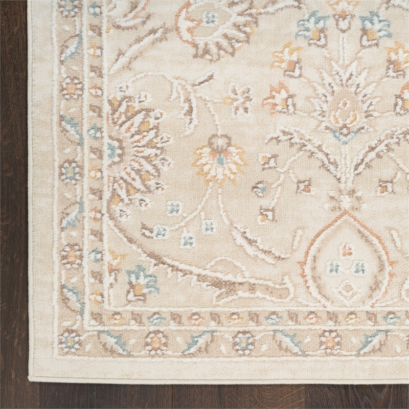 Nourison Home Isla 5' x 7' Polyester Ivory Area Rug
