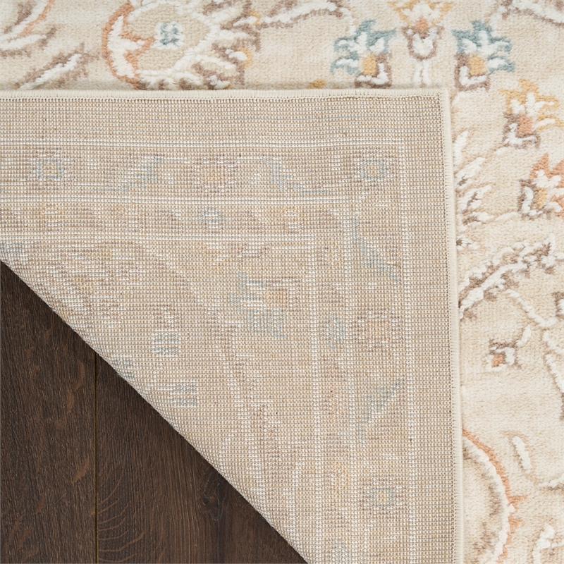 Nourison Home Isla 5' x 7' Polyester Ivory Area Rug