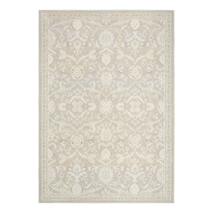 Nourison Home Isla 5' x 7' PolyesterLight Grey Area Rug