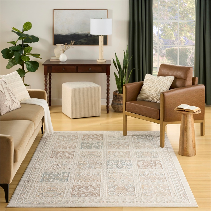 Nourison Home Isla 5' x 7' Polyester Multicolor Area Rug