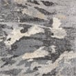 Nourison Fusion FSS10 Beige and Grey 10'x13' Fabric Oversized Plush Shag Rug