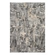 Nourison Fusion FSS10 Beige and Grey 10'x13' Fabric Oversized Plush Shag Rug