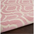 Nourison Home Jubilant 9' x 12' Fabric Pink Area Rug