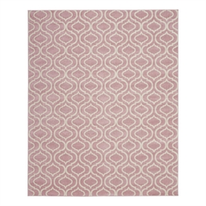 Nourison Home Jubilant 9' x 12' Fabric Pink Area Rug