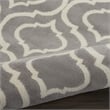 Nourison Home Jubilant 9' x 12' Fabric Grey Area Rug