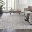Nourison Home Jubilant 9' x 12' Fabric Grey Area Rug
