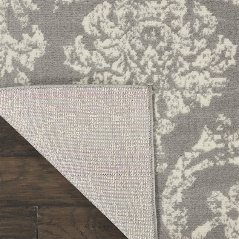 Nourison Home Jubilant 9' x 12' Fabric Grey Area Rug