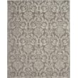 Nourison Home Jubilant 9' x 12' Fabric Grey Area Rug