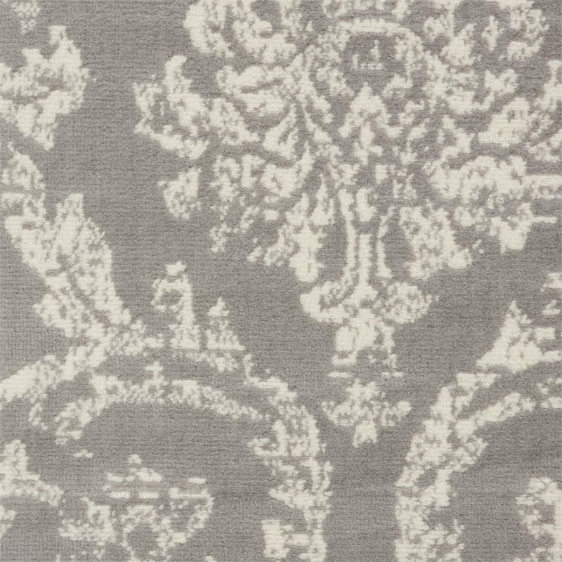 Nourison Home Jubilant 9' x 12' Fabric Grey Area Rug