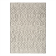 Nourison Positano 6' x 9' Fabric Light Grey Area Rug
