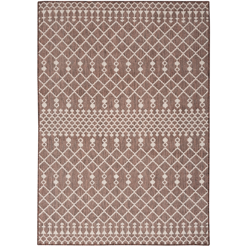 Nourison Positano 5' x 7' Fabric Natural Area Rug