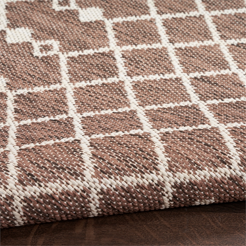 Nourison Positano 5' x 7' Fabric Natural Area Rug