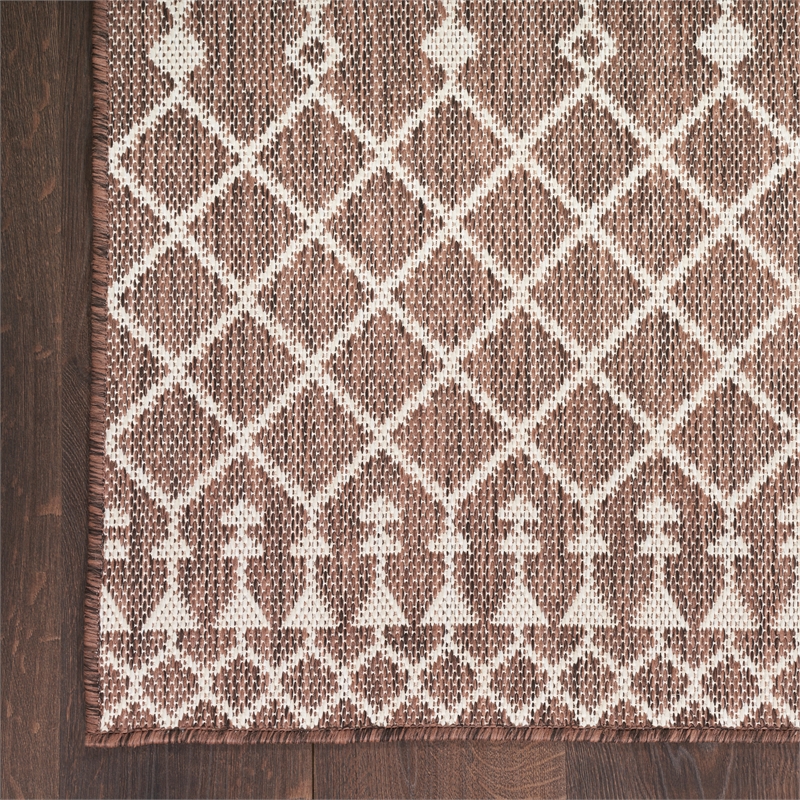 Nourison Positano 6' x 9' Fabric Natural Area Rug