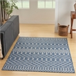 Nourison Positano 6' x 9' Fabric Navy Blue Area Rug