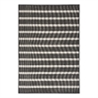 Nourison Positano 6' x 9' Fabric Black Ivory Area Rug