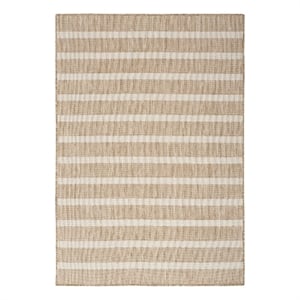 Nourison Positano 6' x 9' Fabric Beige Ivory Area Rug