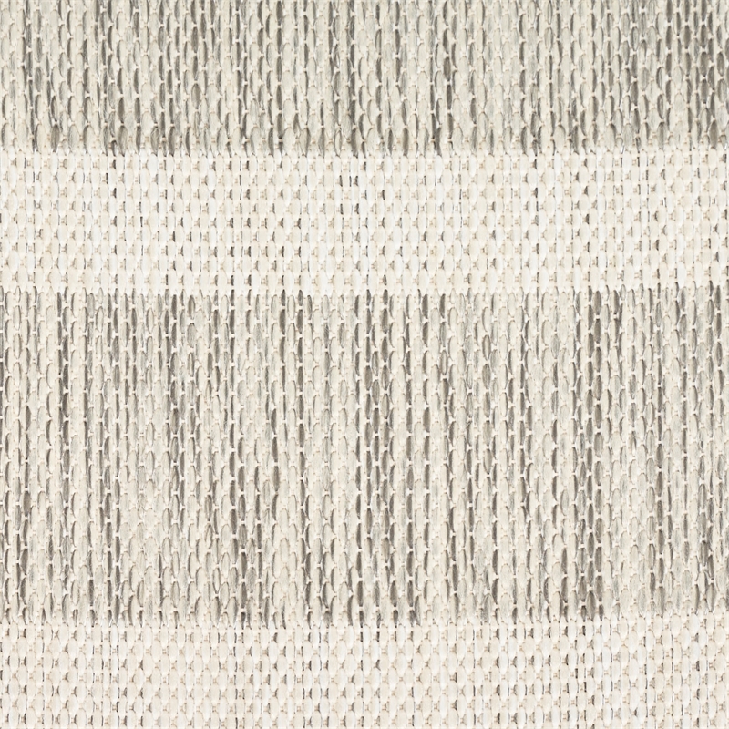 Nourison Positano 6' x 9' Fabric Grey Ivory Area Rug