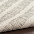 Nourison Positano 6' x 9' Fabric Grey Ivory Area Rug