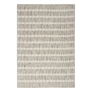 Nourison Positano 6' x 9' Fabric Grey Ivory Area Rug