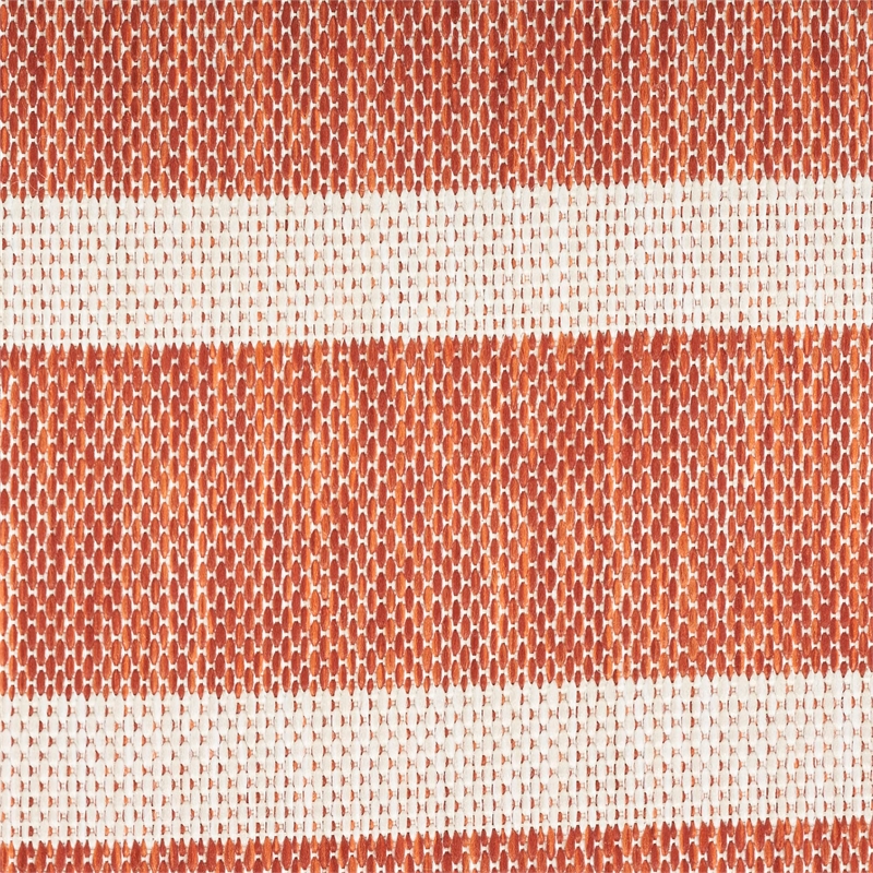 Nourison Positano 5' x 7' Fabric Terracotta Area Rug