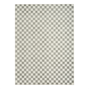 Nourison Home Serenity Home 6' x 9' Polyester Ivory Grey Area Rug