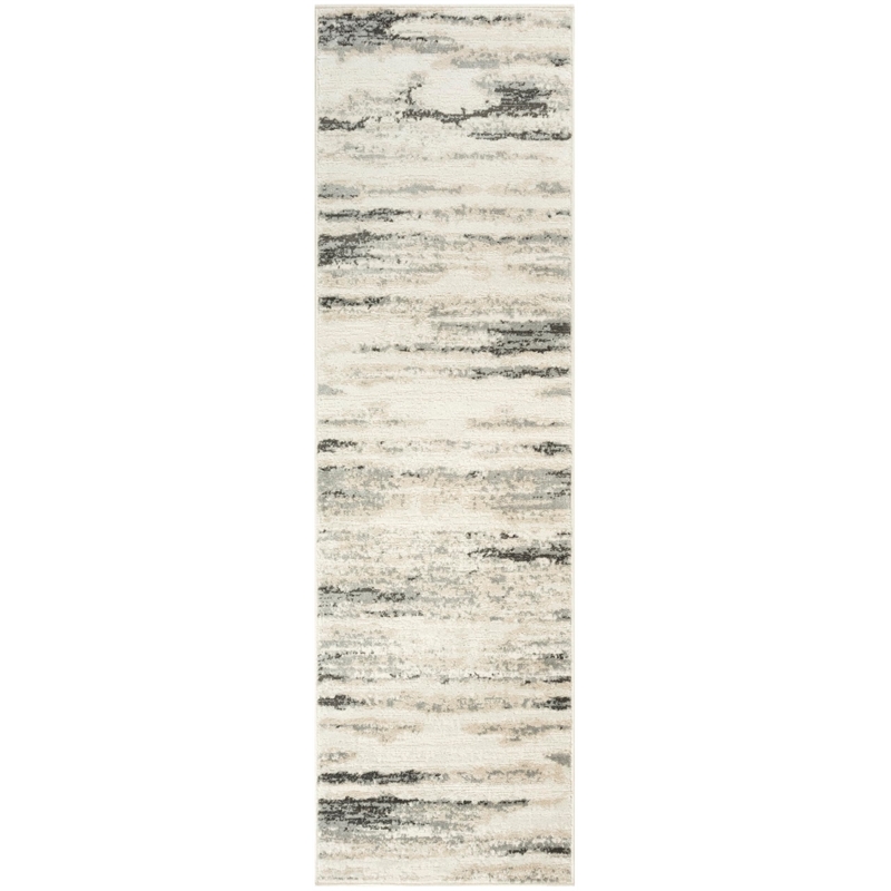 Nourison Home Serenity Home 8' x 10' Polyester Grey Multicolor Area Rug