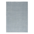 Nourison Home Washable Charm 4' x 6' Polyester Blue Ivory Area Rug