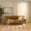 Nourison Home Nordic 5' x 7' Polyester Rust Multicolor Area Rug
