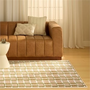 Nourison Home Nordic 5' x 7' Polyester Multicolor Area Rug